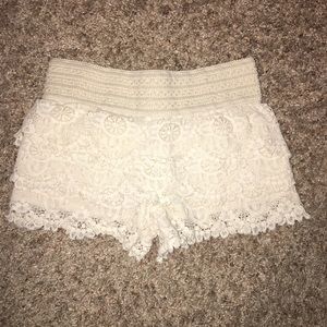Lace shorts